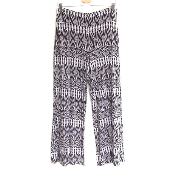Cato wide leg summer pull-up pants size M - MEDIUM comfy - Picture 1 of 7